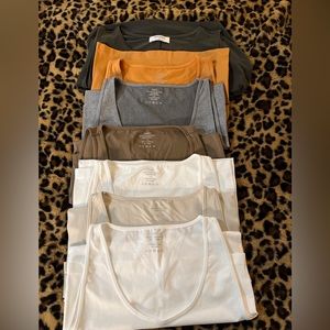 Zenana Bundle of 7 Tank Tops NWOT